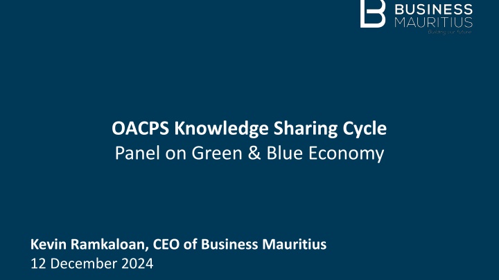 oacps knowledge sharing cycle panel on green blue