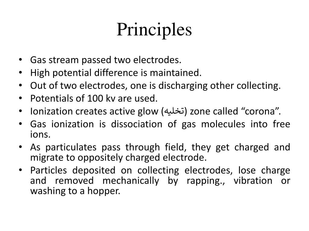 principles
