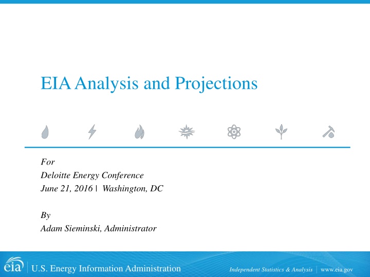 eia analysis and projections