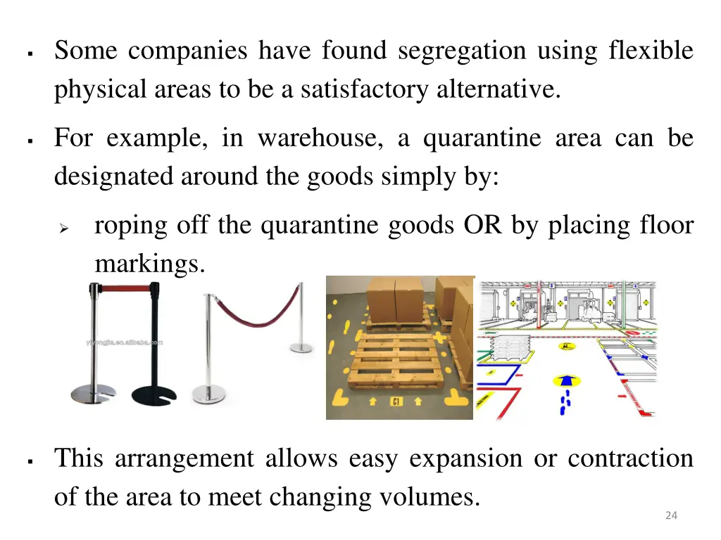 some companies have found segregation using
