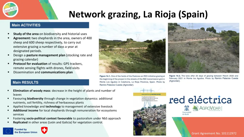 network grazing la rioja spain