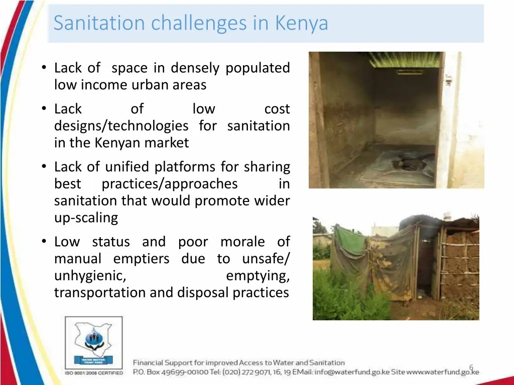 sanitation challenges in kenya 2