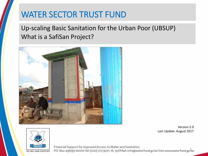 water sector trust fund water sector trust fund