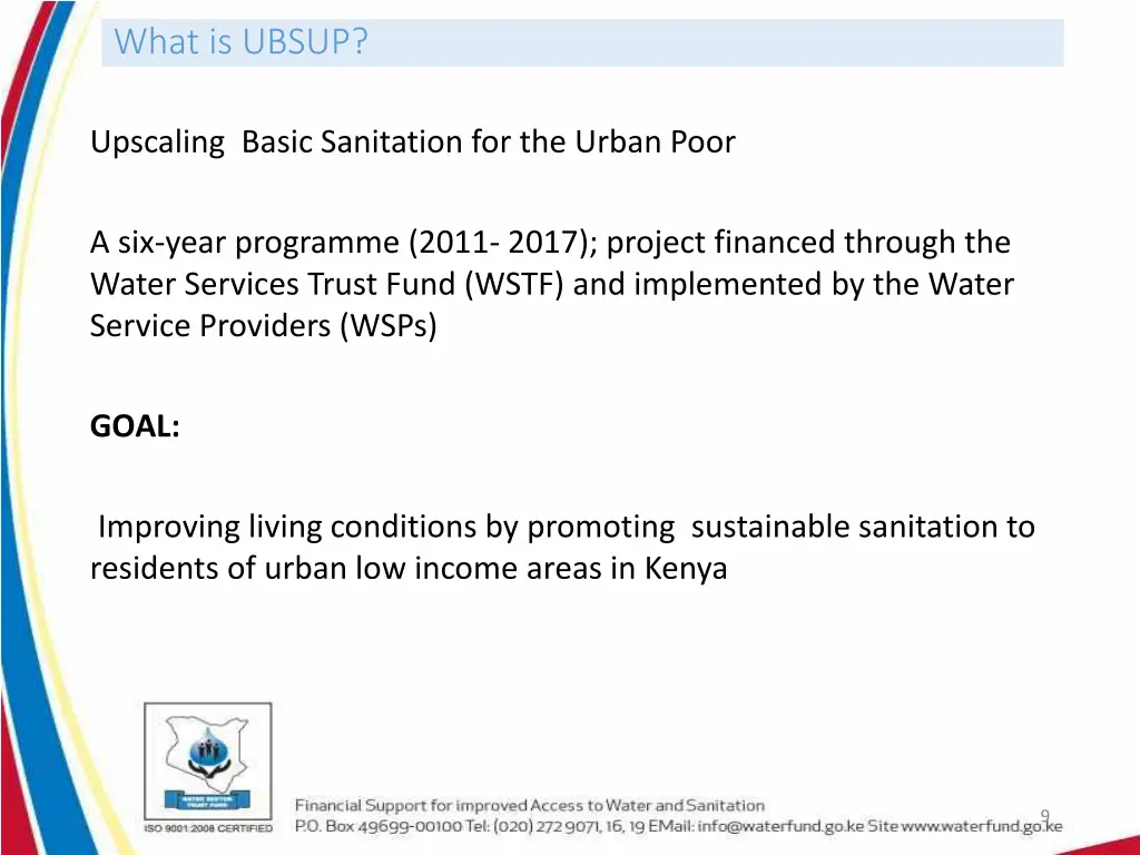 what is ubsup