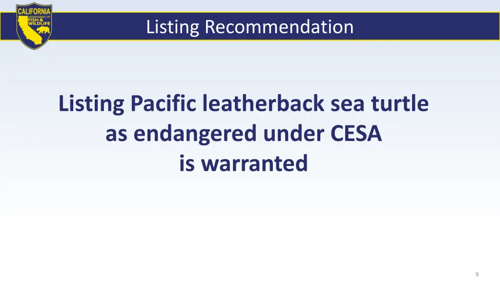 listing recommendation