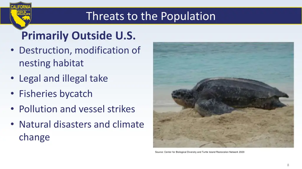 threats to the population