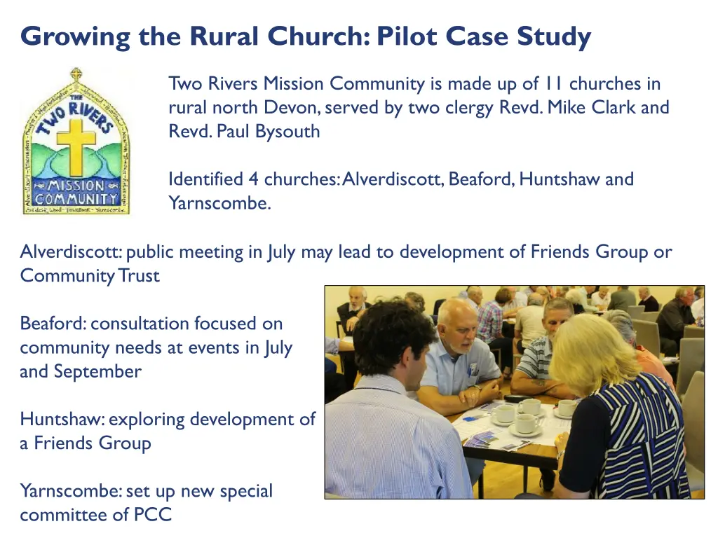 growing the rural church pilot case study