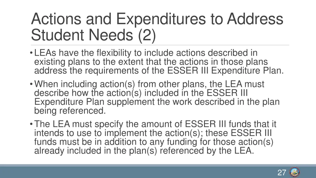 actions and expenditures to address student needs 1