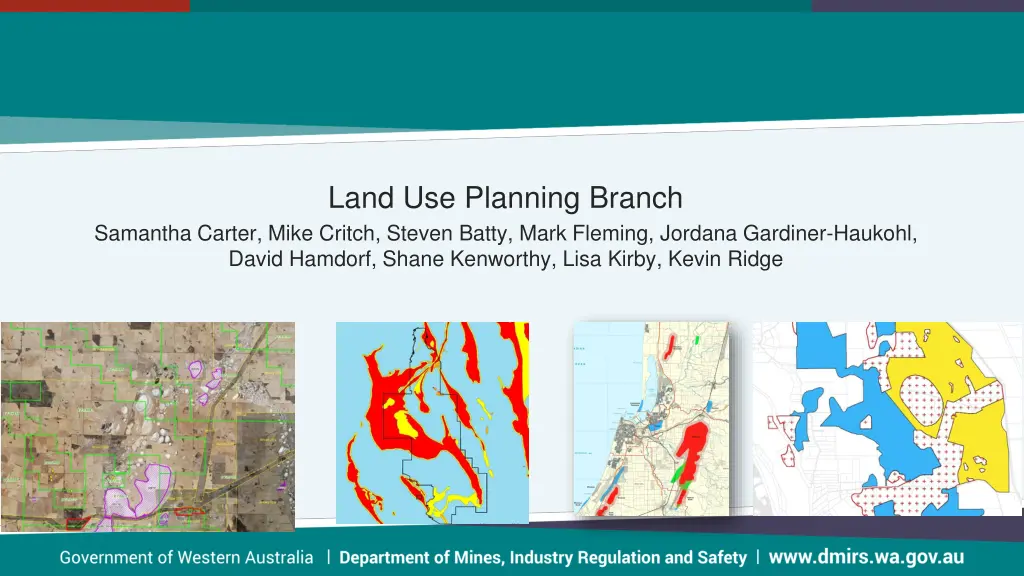 land use planning branch