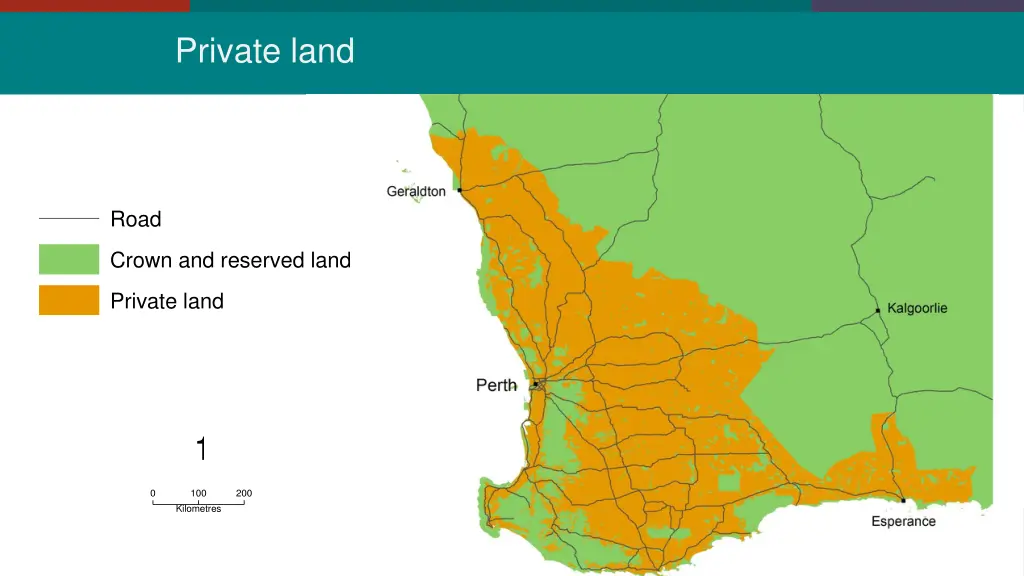 private land