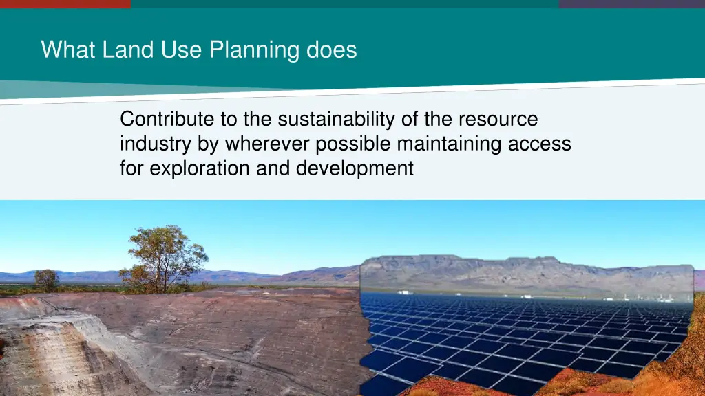 what land use planning does