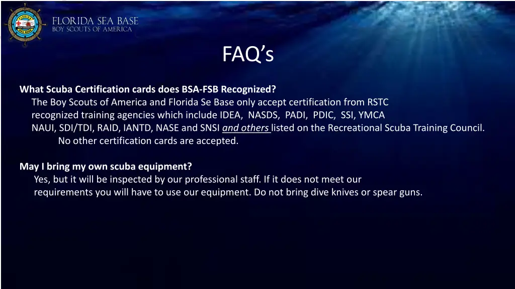 faq s