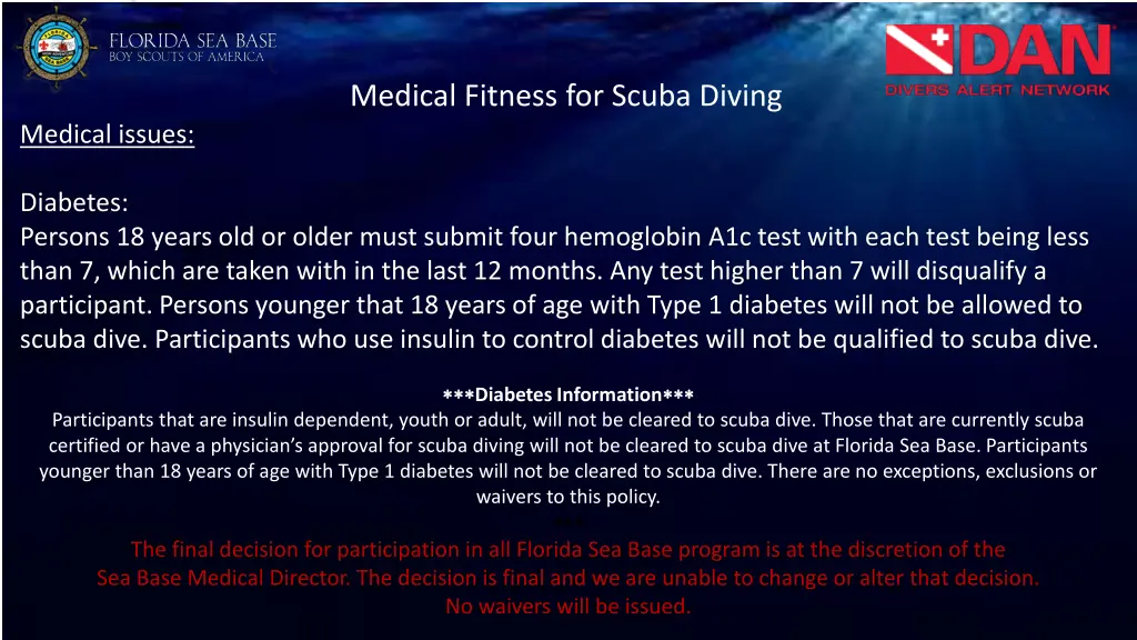 medical fitness for scuba diving 5
