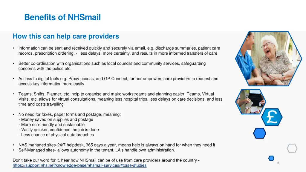 benefits of nhsmail