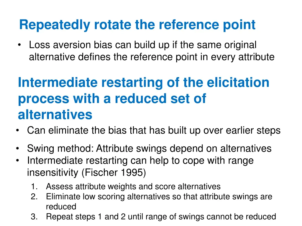 repeatedly rotate the reference point