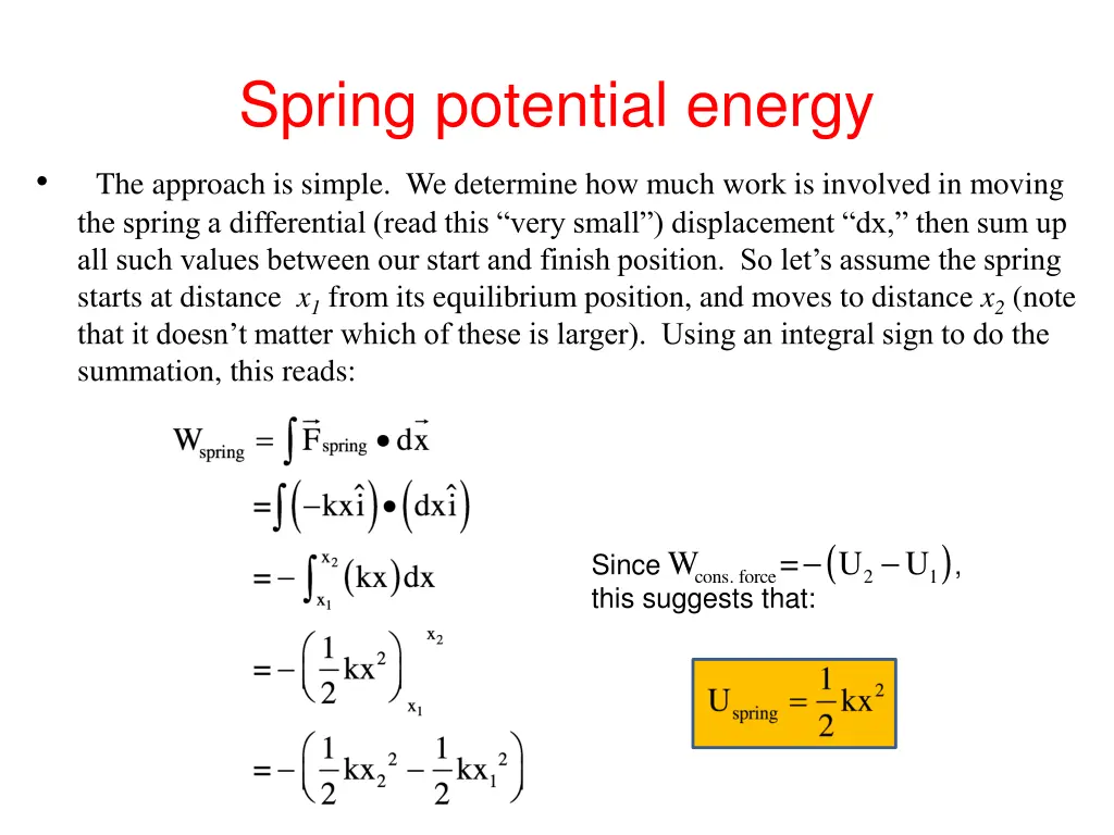 spring potential energy 1