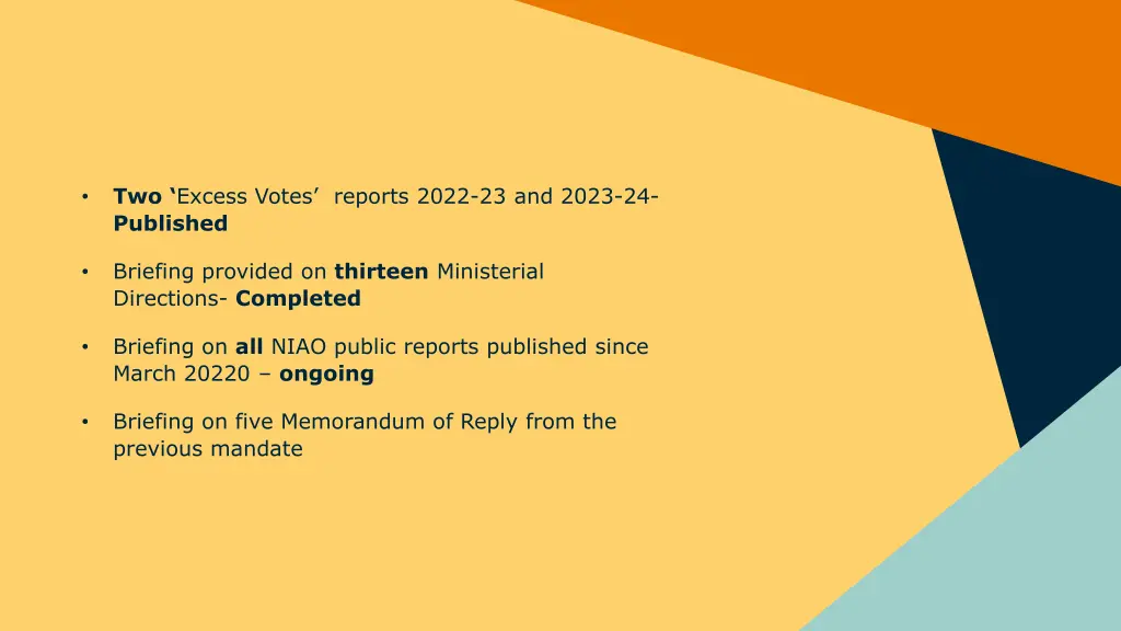 two excess votes reports 2022 23 and 2023
