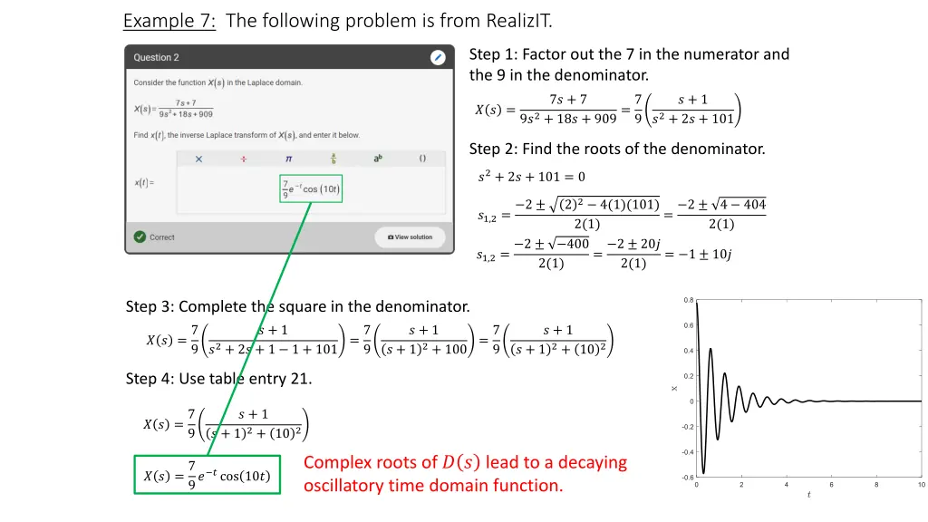 example 7 the following problem is from realizit