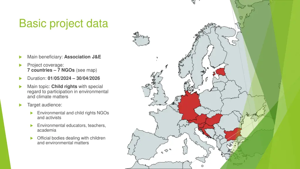 basic project data