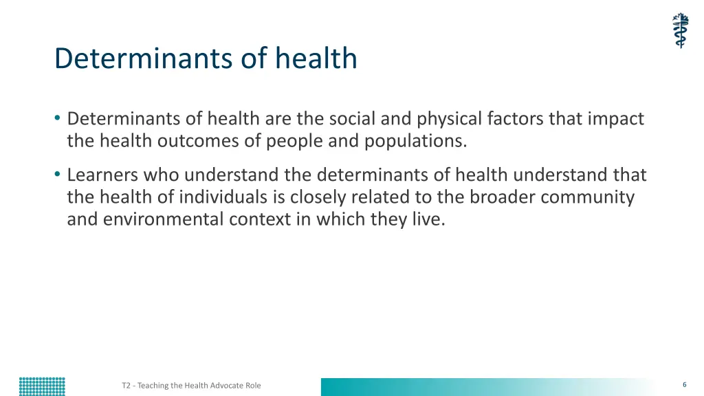 determinants of health