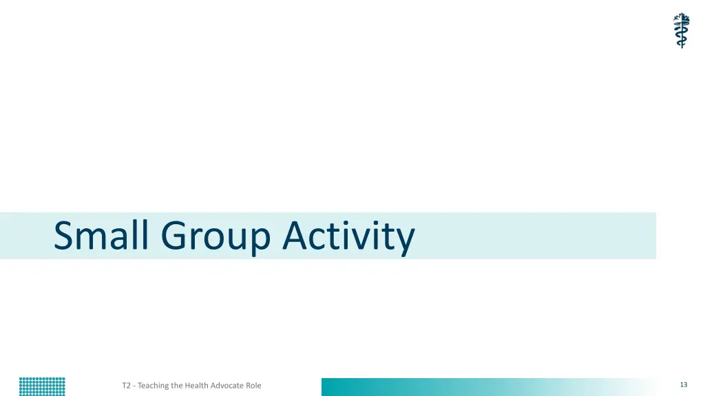 small group activity