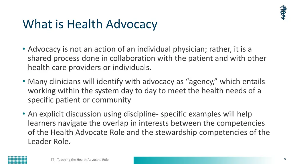what is health advocacy