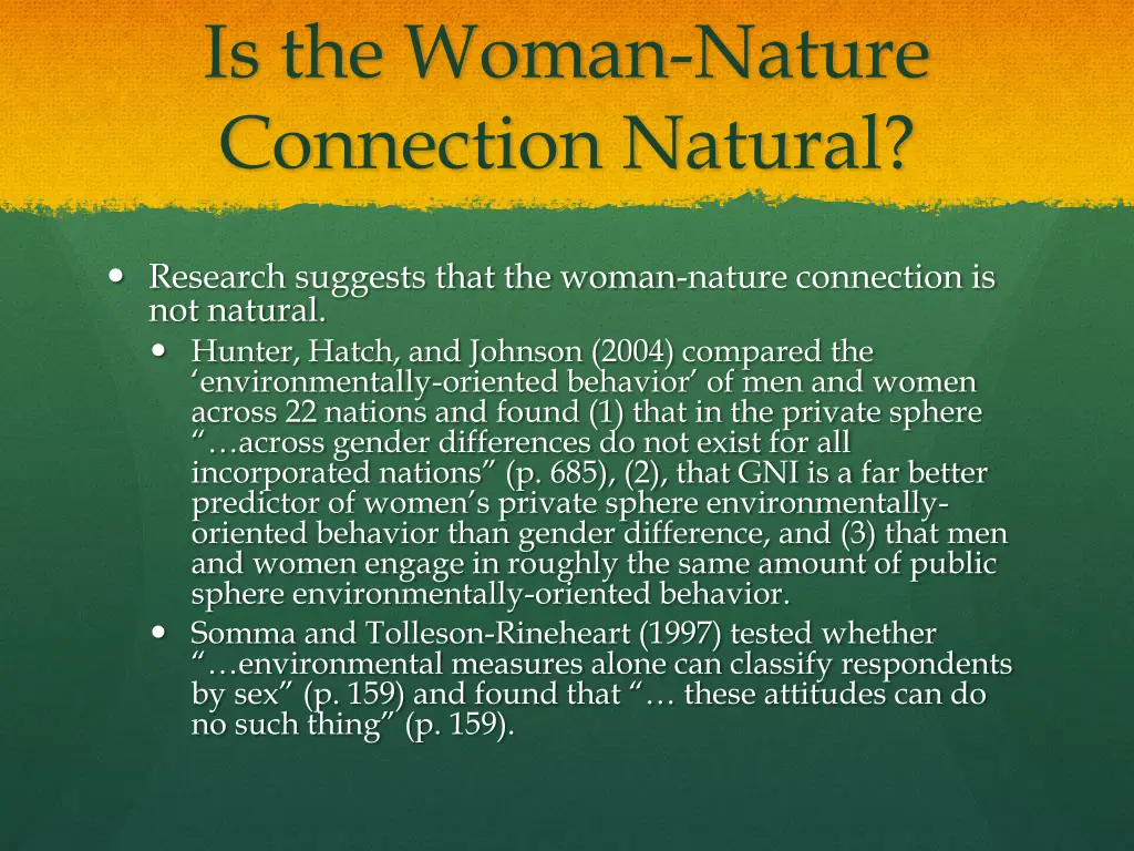 is the woman nature connection natural 1