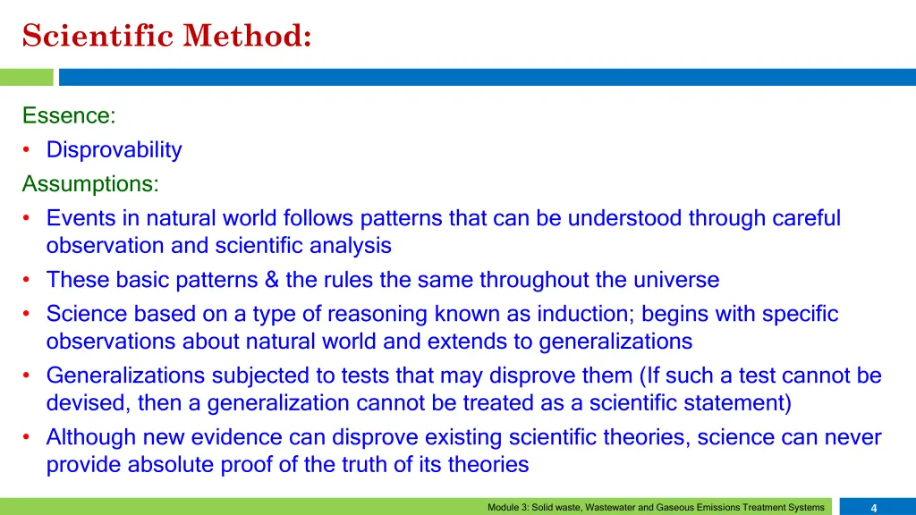 scientific method