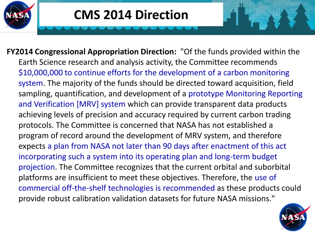 cms 2014 direction