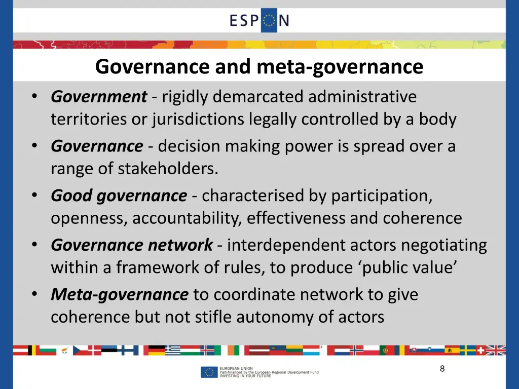 governance and meta governance