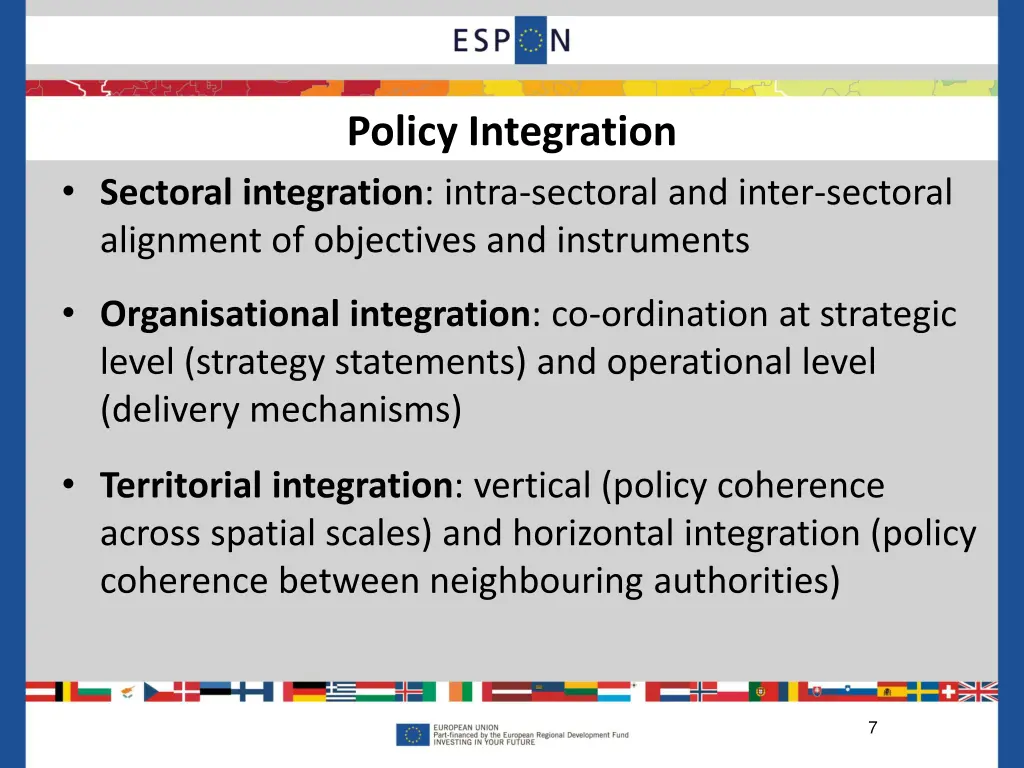 policy integration