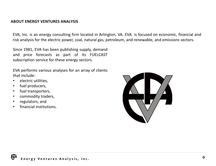about energy ventures analysis