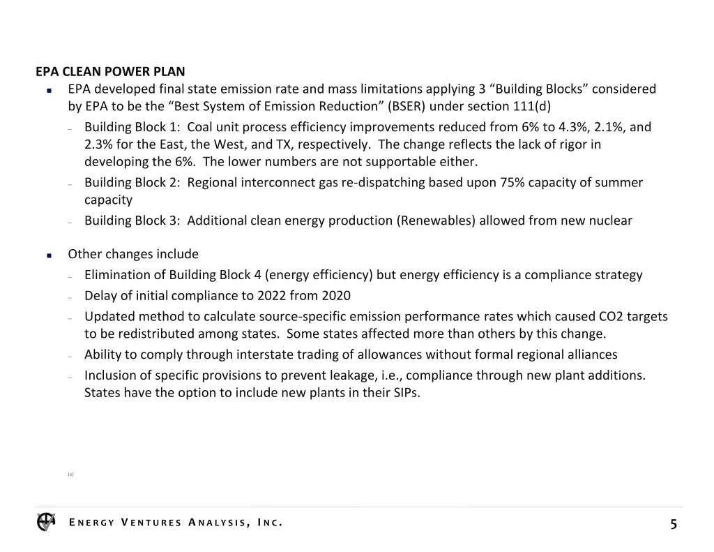 epa clean power plan epa developed final state