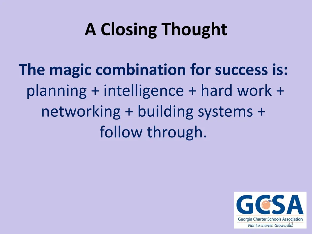 a closing thought