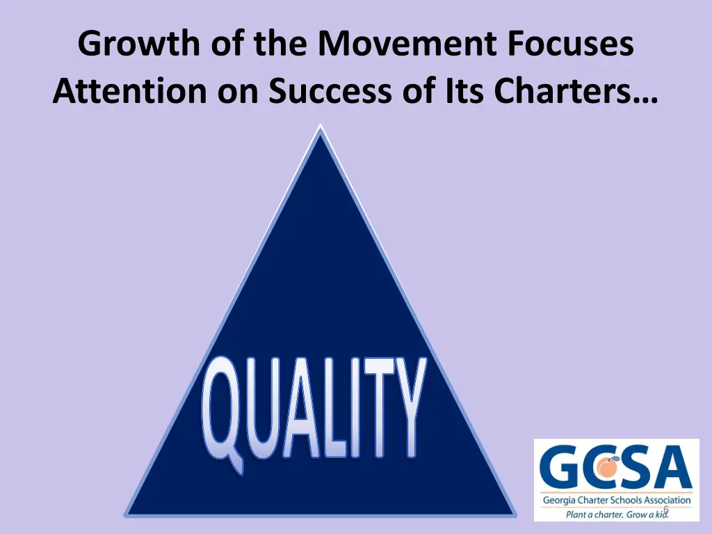 growth of the movement focuses attention