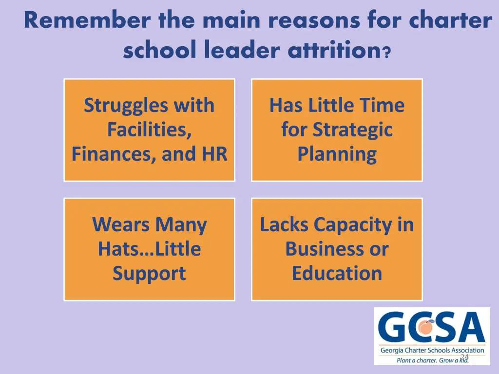 remember the main reasons for charter school