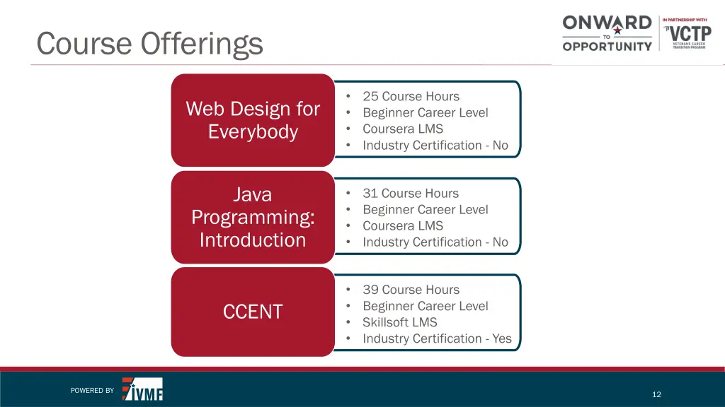course offerings 2