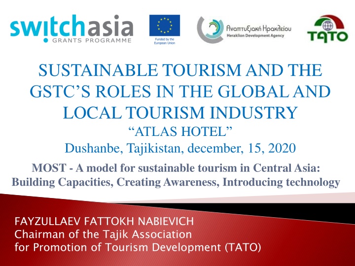 most a model for sustainable tourism in central