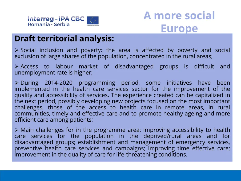 a more social europe 3
