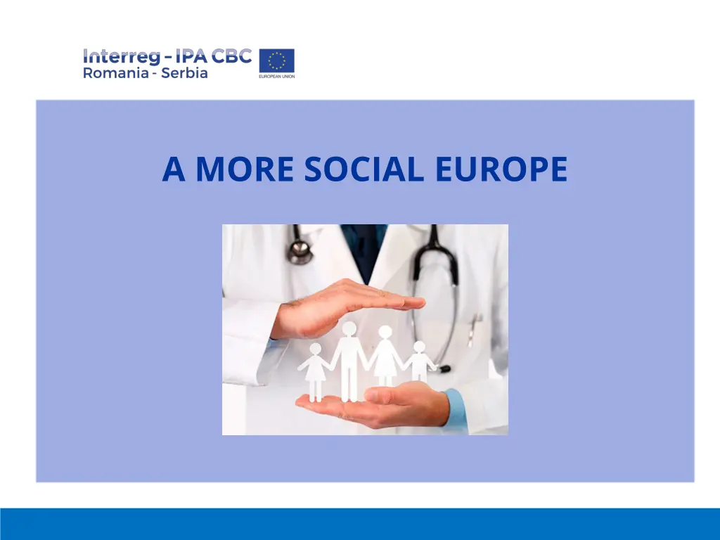 a more social europe