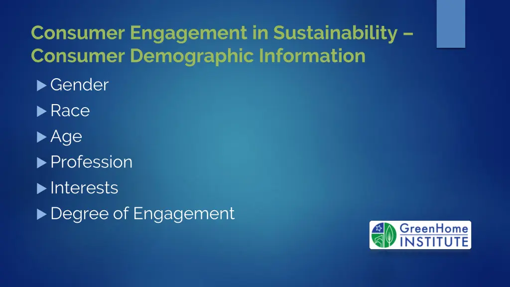 consumer engagement in sustainability consumer