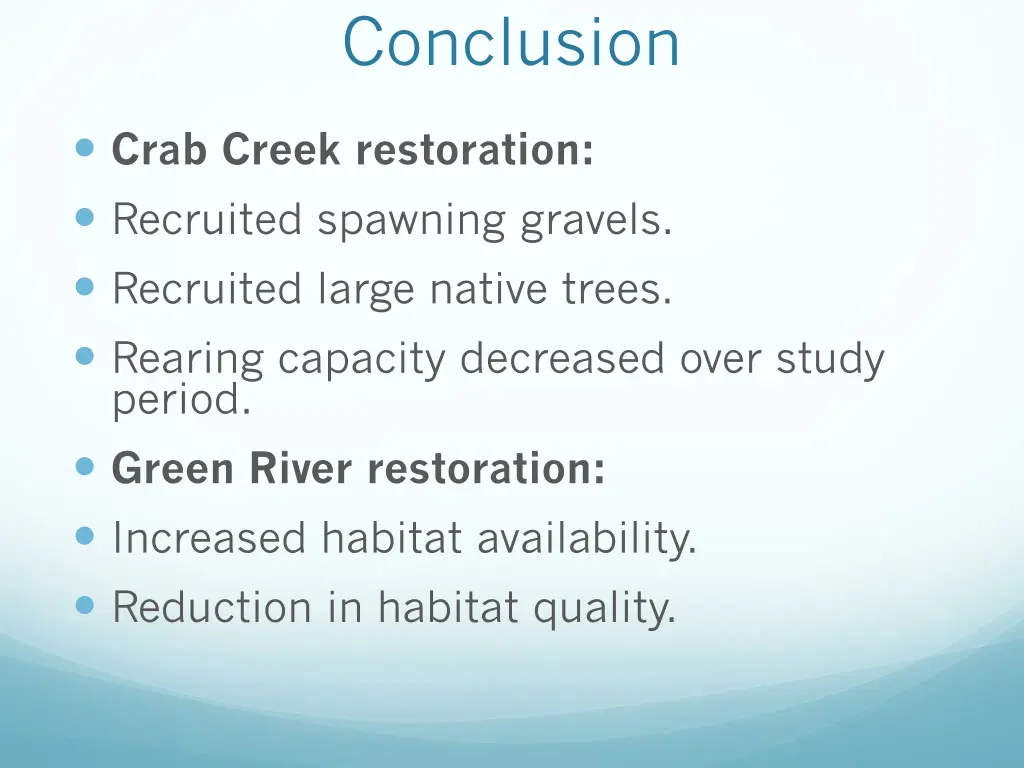 conclusion