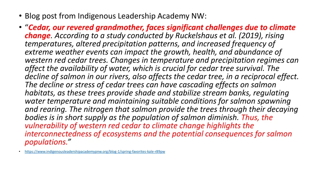 blog post from indigenous leadership academy