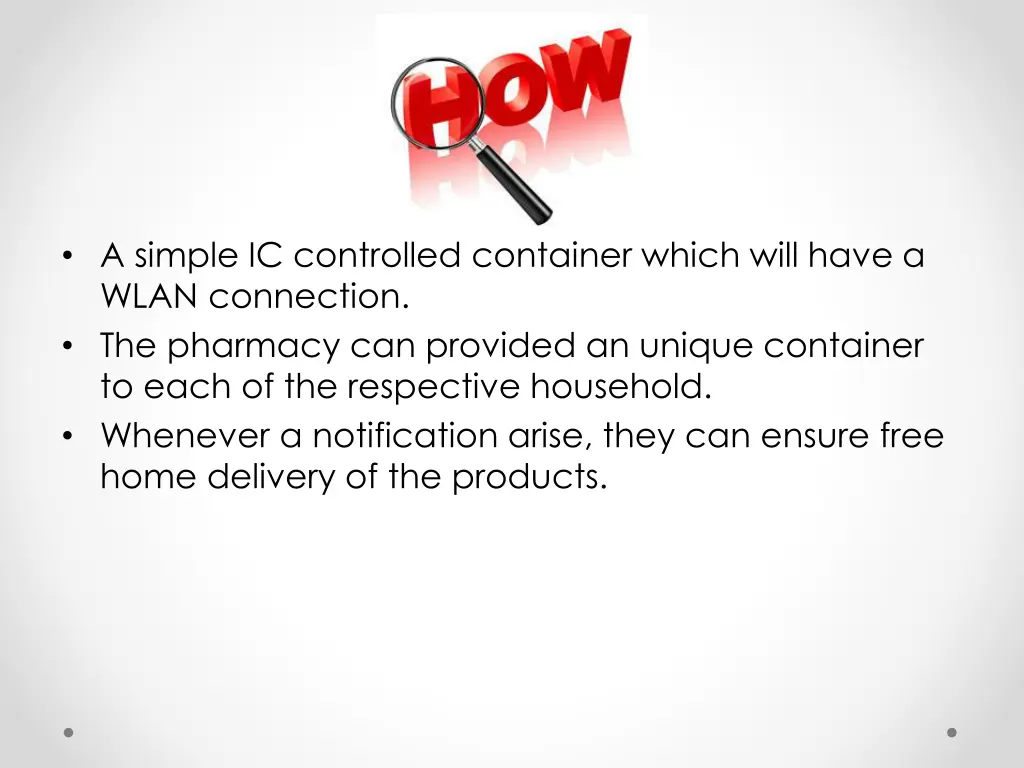 a simple ic controlled container which will have
