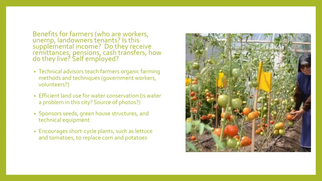 benefits for farmers who are workers unemp