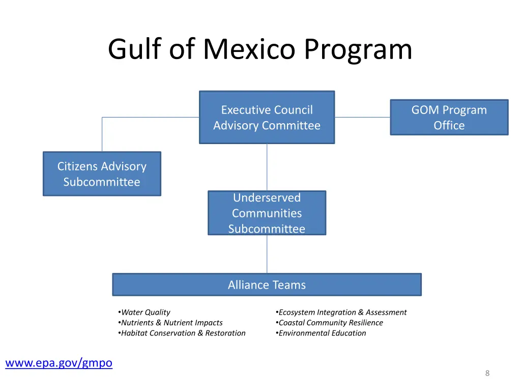 gulf of mexico program