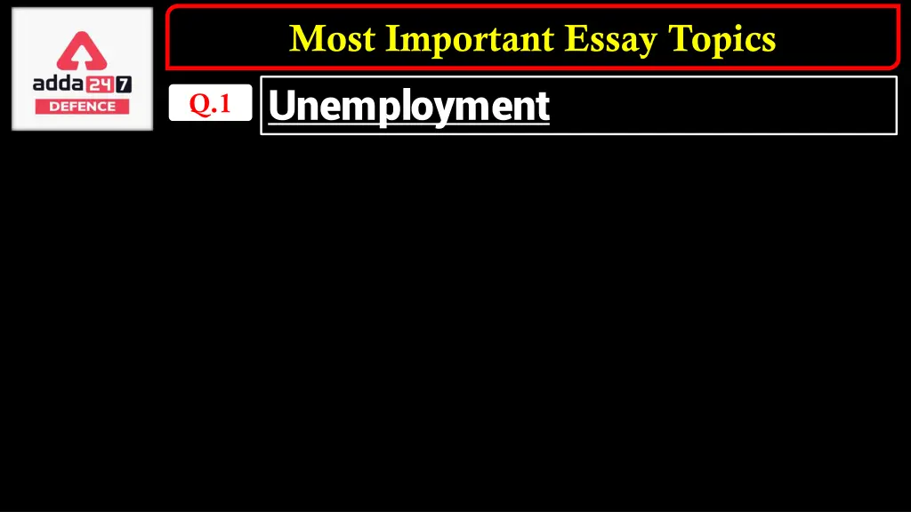 most important essay topics 12