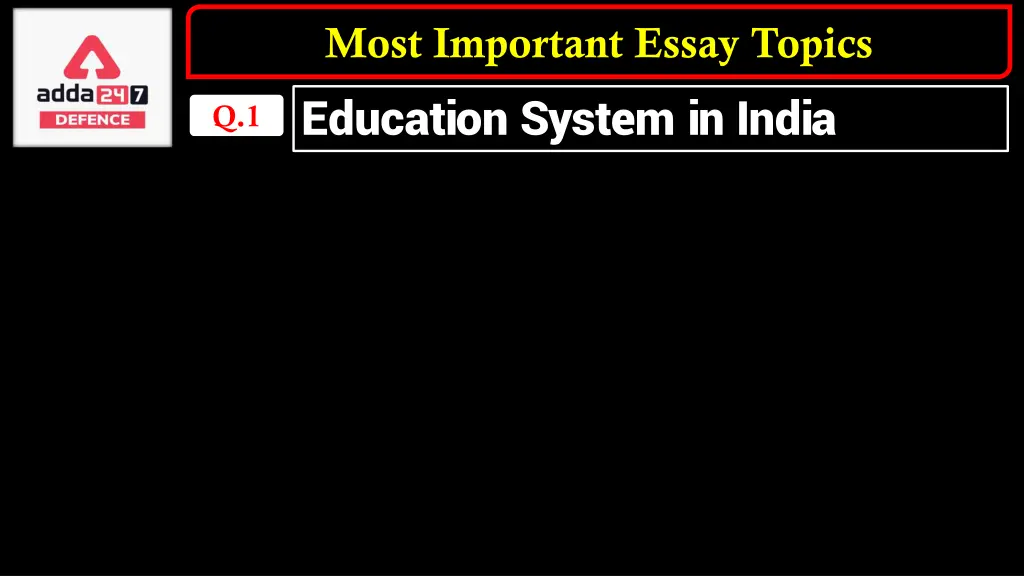 most important essay topics 16