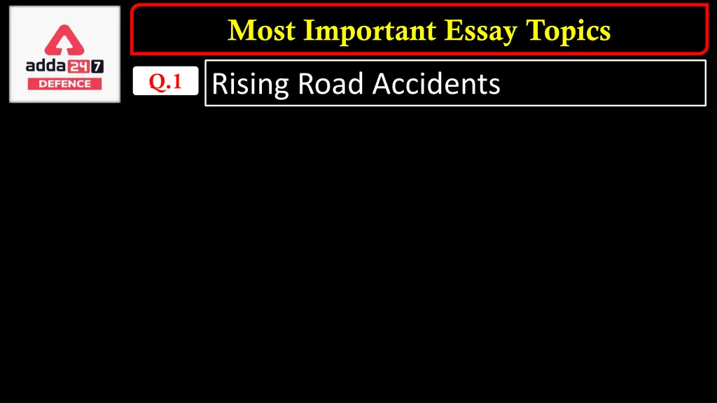 most important essay topics 4