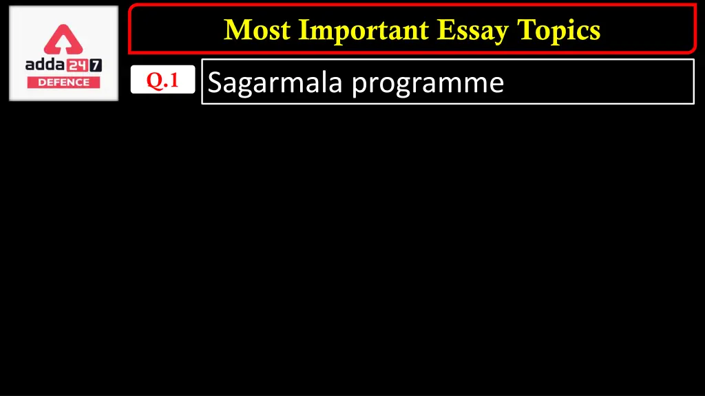most important essay topics 6
